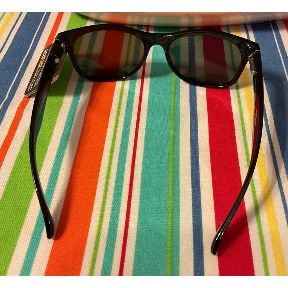 Foster Grant NWT Trupolar Maxblock Sunglasses Unisex Black Frame